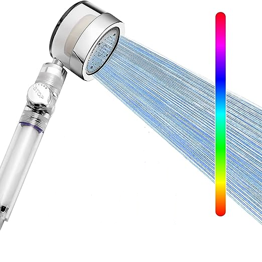 LED Multiple Color Hand Shower 