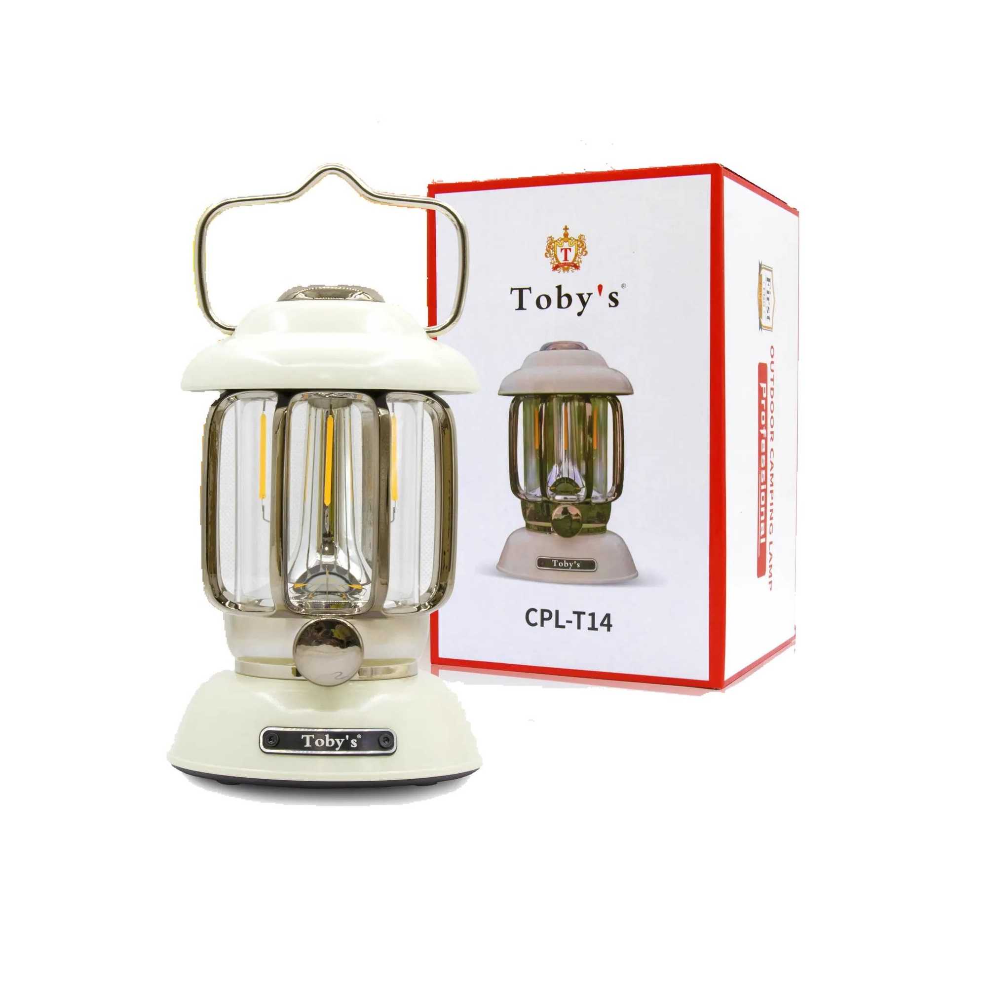 Toby`s Rechargeable lantern lamp for camping (CPL-T14)