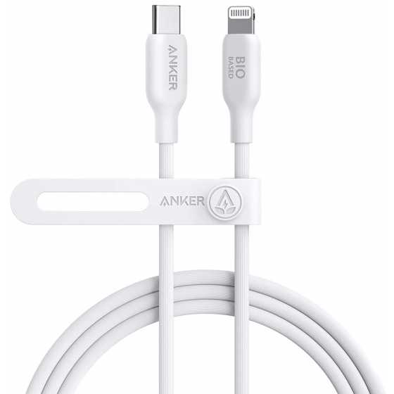 Anker 542 Type-C to Lightning Cable Bio-Based - White