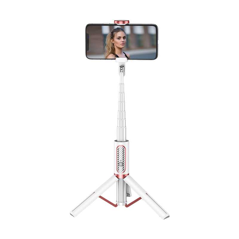 Joyroom Phantom Series Bluetooth Wireless Tripod Selfie Stick Ã¢â‚¬â€œ White