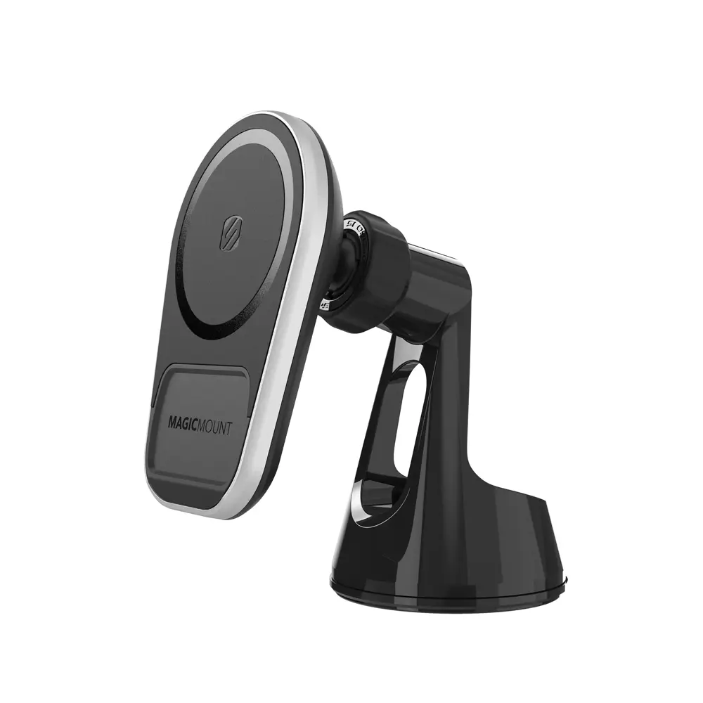 Scosche MagicMount Pro Charge 5 MagSafeMagnetic Window & Dashboard Car Charger