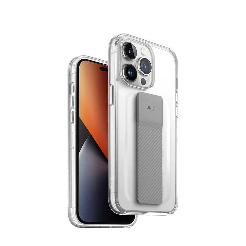 UNIQ Hybrid iPhone 14 Pro Max Heldro Mount Series - Matte Clear