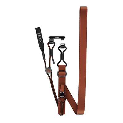 Moft Adjustable Long Lanyard - Brown