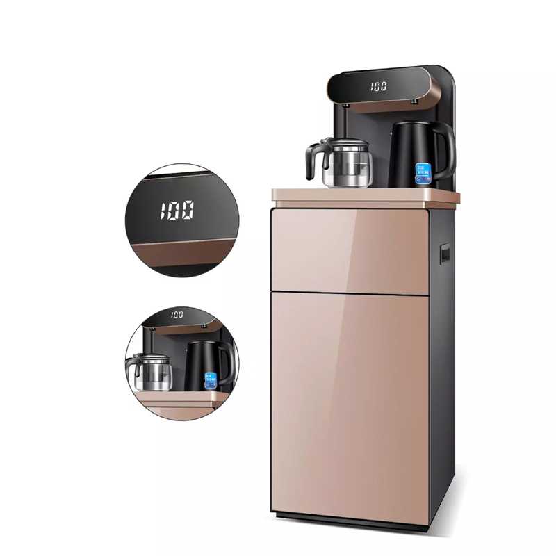 Smart Hot & Cold Water Dispenser With Digital Screen - Rose Gold