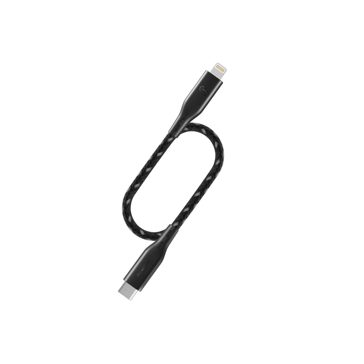 Remson Rapid-Link Type-C to Lightning Cable 30CM - Black