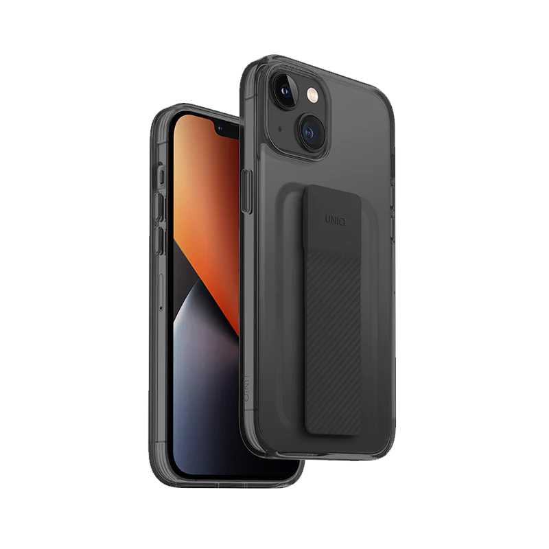 UNIQ Hybrid iPhone 14 Heldro Mount Series - Graphite