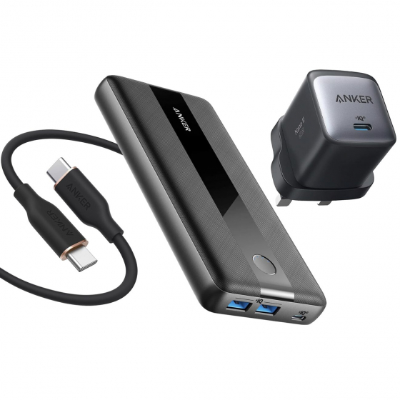 Anker PowerCore 3 in1 Power Bank 19200 mAh 60W Support Laptop Charging