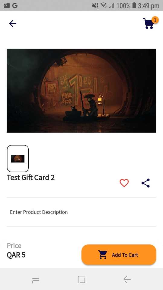 gift card