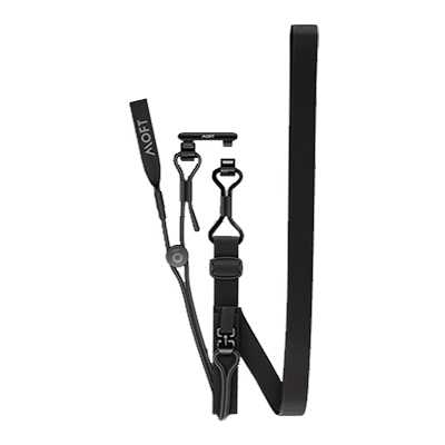 Moft Adjustable Long Lanyard - Black