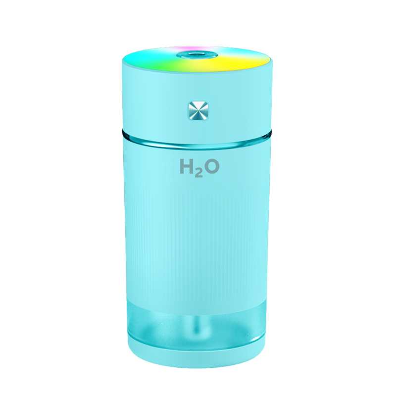 Rosy Clouds Humidifier With LED Light  240ML Ã¢â‚¬â€œ Blue