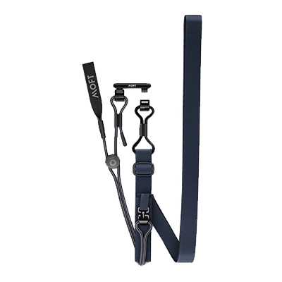 Moft Adjustable Long Lanyard - Navy Blue