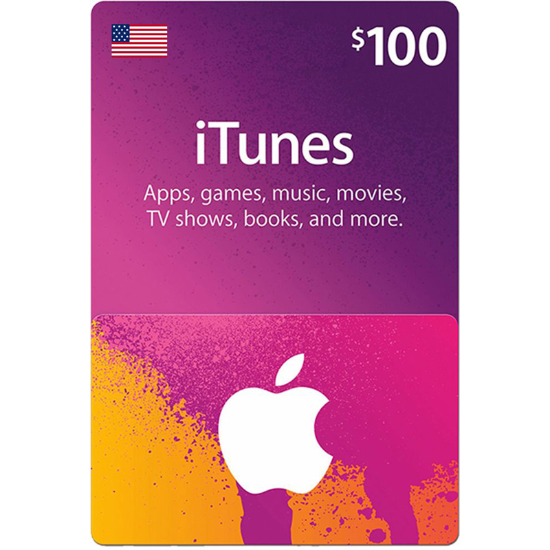 iTunes US / 100 USD Digital Card