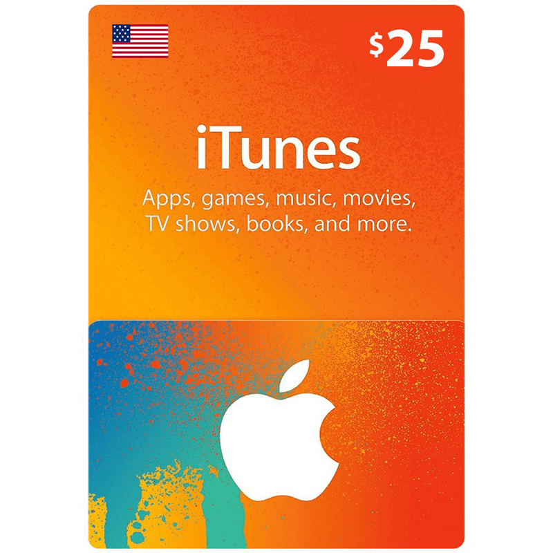 iTunes US / 25 USD Digital Card