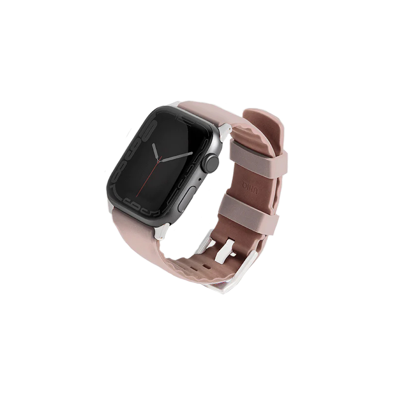 Uniq Linus Airosoft Silicone Strap for Apple Watch 38/40/41mm - Blush Pink