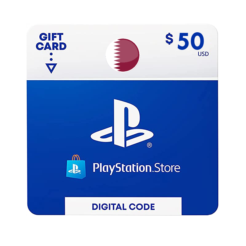 Playstation Qatar / 50 USD Digital Card