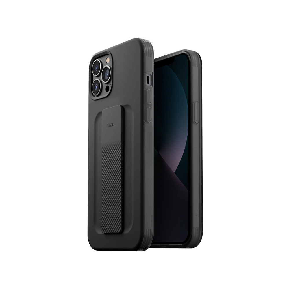 UNIQ Hybrid iPhone 13 Pro Heldro Mount Series - Graphite