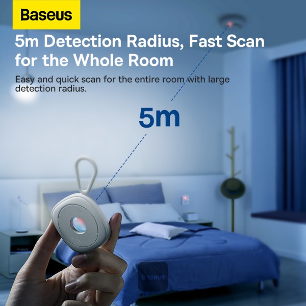 Baseus Mini Heyo Camera Detector - White