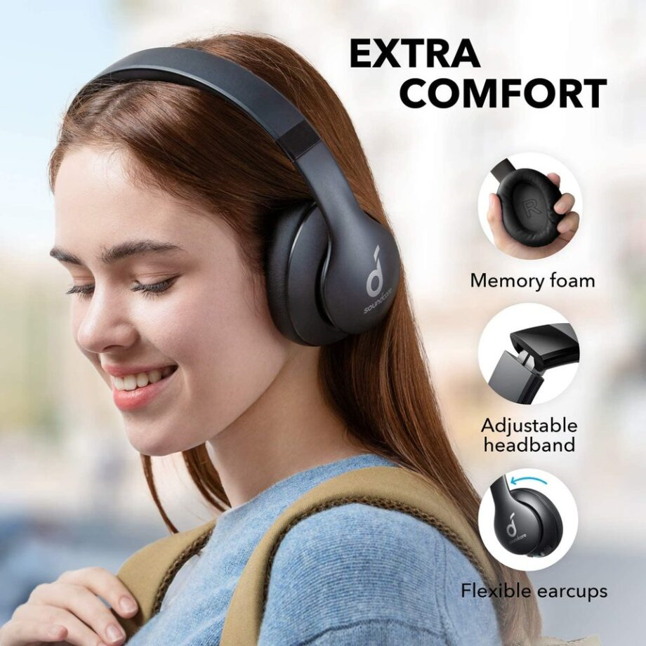 Anker Soundcore Life Q10i Wireless Bluetooth Headphones 