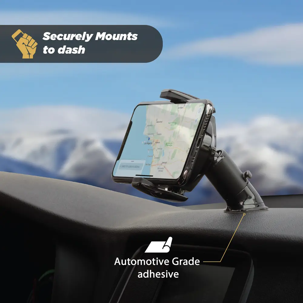 Scosche MagicGrip Qi Wireless Car Charging Mount