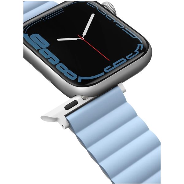 UNIQ Revix Apple Watch Silicon Strap 38mm & 40mm & 41mm - White/Blue