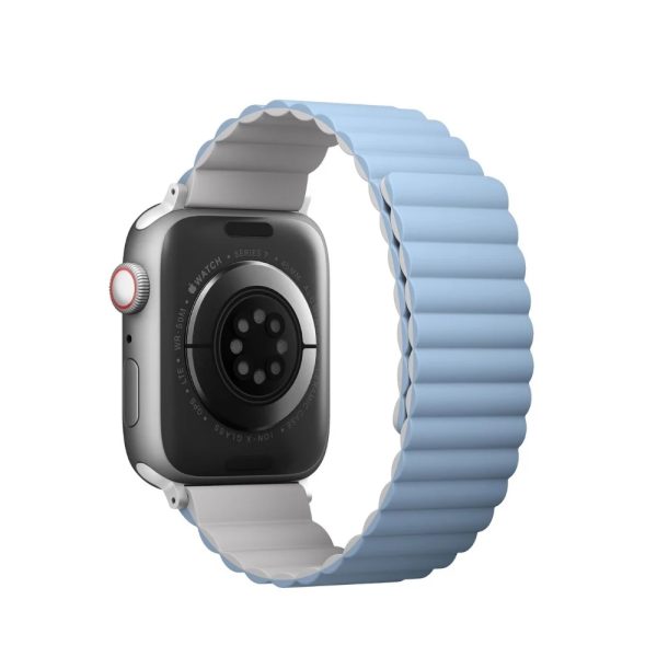 UNIQ Revix Apple Watch Silicon Strap 38mm & 40mm & 41mm - White/Blue