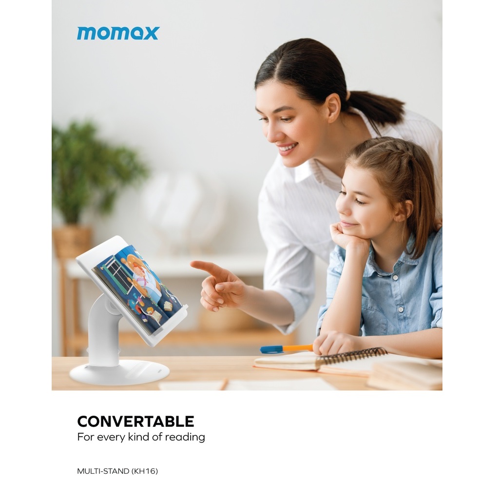 Momax Multi-Stand Adjustable Reading Stand 