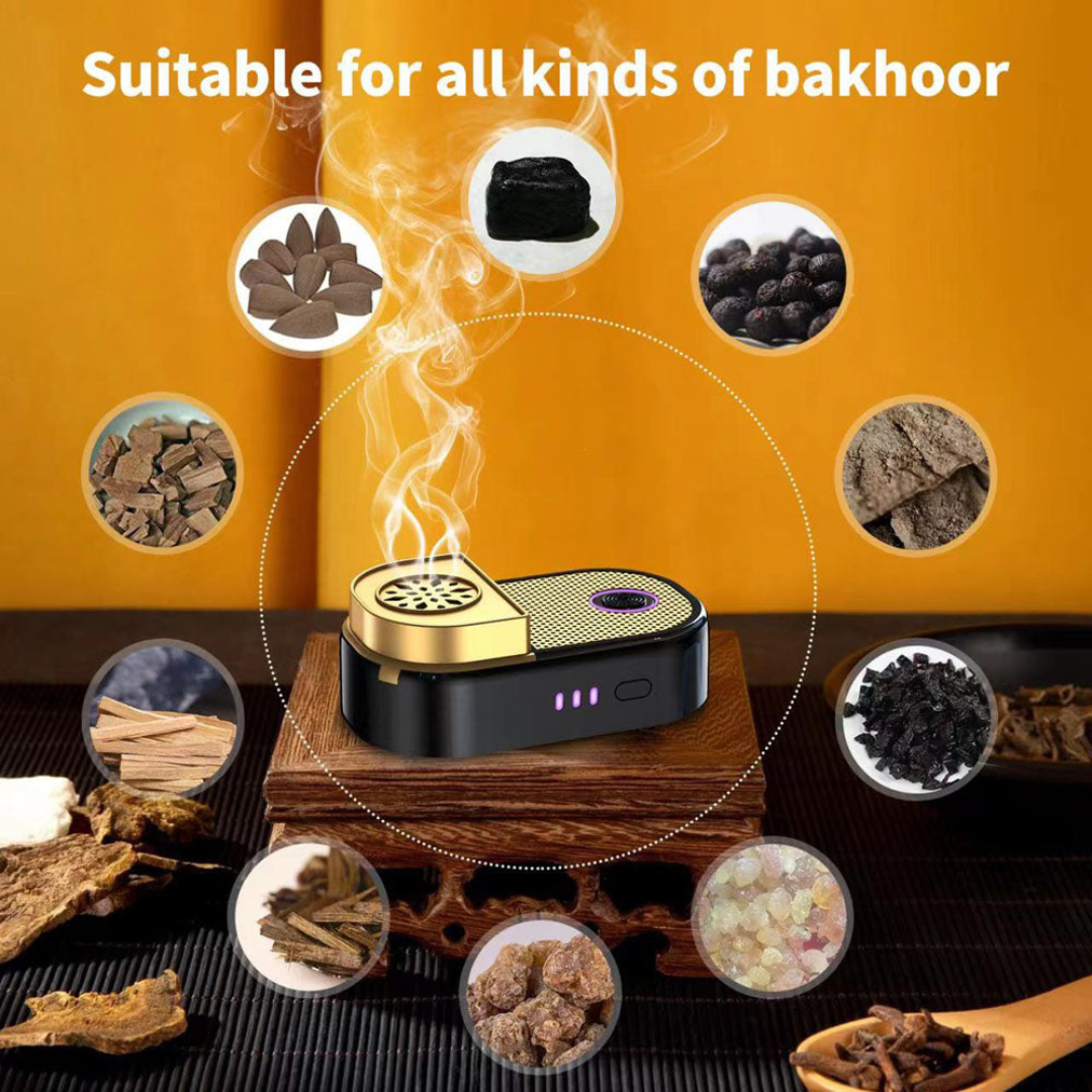 Portable Arabic Mini Bukhoor Burner 