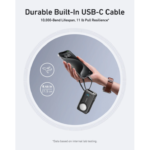 Anker MagGo Power Bank 10000mAh | 35W | For Apple Watch (A1657H11) Black