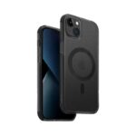 UNIQ Combat MagClick Magnetic Charging Compatible Case For iPhone 14 Plus - Charcoal