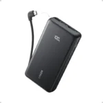 Anker Zolo Power Bank 20K 22.5W Built-in USB-C Cable (A110EH11) Black