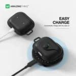 Amazingthing Marsix Pro Case For Airpods Pro / Pro 2 - Black