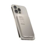 Momax Q.MAG X 5000mAh 15W MagSafe Wireless Power Bank - Titanium