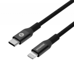 Momax Elite Link 1.2m Lightning to USB-C Cable (DL51) Black