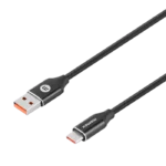 Momax Elite Link 1.2m USB-C to USB-A 66W - 6A Cable (DA20) Black