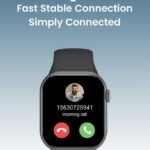 Moxedo MEVO+ Smartwatch with Chat GPT AI Assistant & Bluetooth Calling - Black