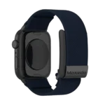 MOXEDO HYBRID FIT-WEAVE NYLON BRAIDED BAND FOR I WATCH 44,45 & 49MM & WH - MXFW012 - BLUE