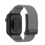 MOXEDO HYBRID FIT-WEAVE NYLON BRAIDED BAND FOR I WATCH 44,45 & 49MM & WH - MXFW012 - GRAY