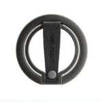 Green Lion Magnetic Grip Stand (Leather Finger Strap) Titanium