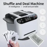 Automatic Card Shuffler Dealer Machine MAX V ♥️♣️♠️♦️ - White