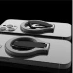 Wizard Gear Ring Stand - 360° Magnetic Stand and Grip -Black