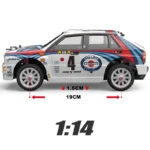 MJX R/C 1/14 - 4WD Hyper Go Licensed Citroen C3 Brushless RC Car - 14302