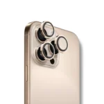 Wizard Apex Series - Stainless Steel Camera Glass Iphone 16 Pro Max - Desert Gold