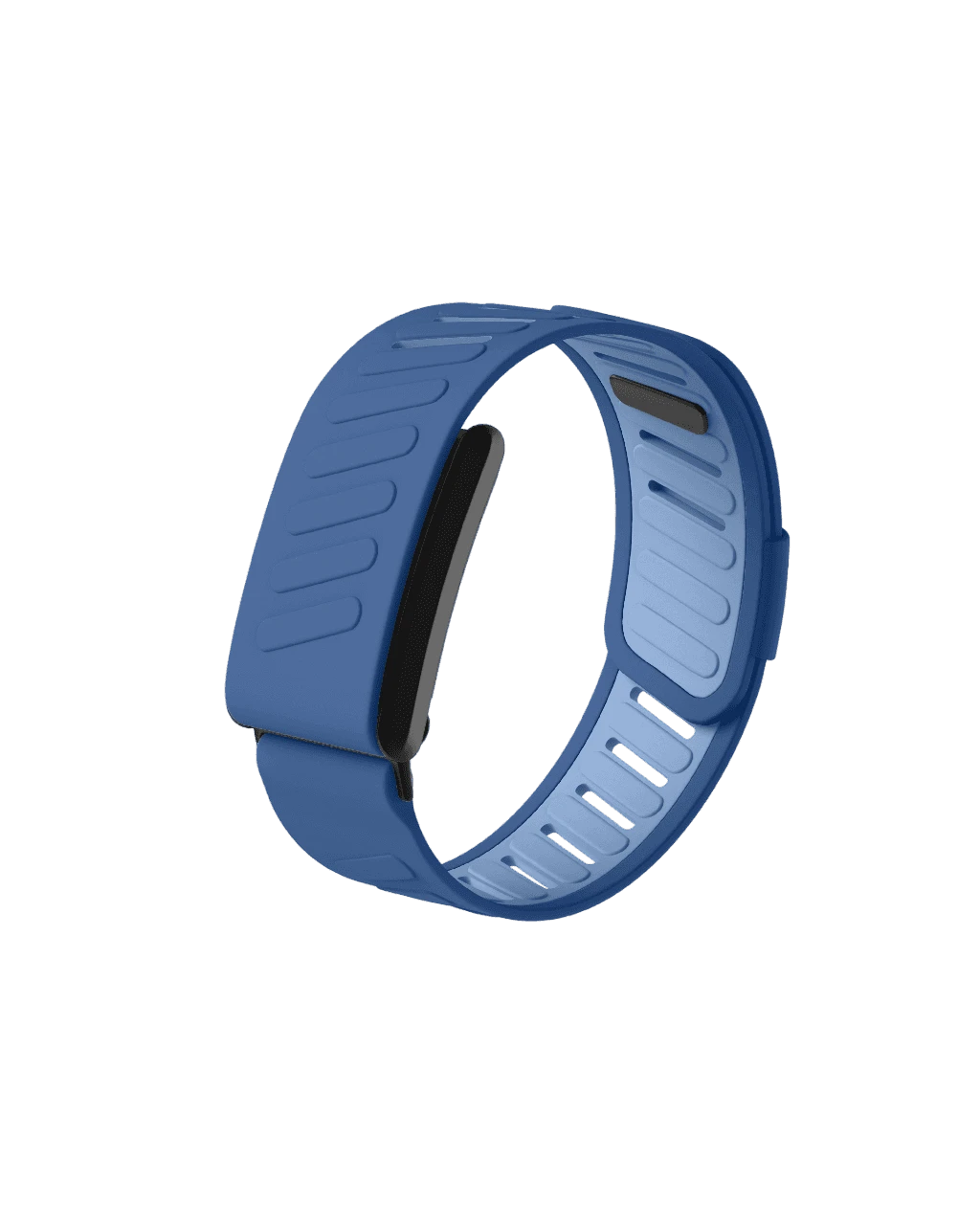BfNudDx9fj6fyfsLjNeDwPssAcn2uK8ZKGgTtUxj.webp Moxedo Flow-Fit Whoop 5.0 Silicone Band - Navy Blue / Whoop Peak - Image 1