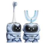 Moxedo Kids 2-in-1 360 Auto-Clean Electric ToothBrush (TB023) Blue