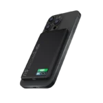 EGO MagPower 5U QI2 5000mAh Powerbank with OLED Display - Black