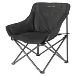Green Lion Ranger Foldable Camping Chair with Carry Bag - Black