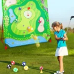 Golf Game Chipping Mat - Children's indoor And Outdoor Interactive