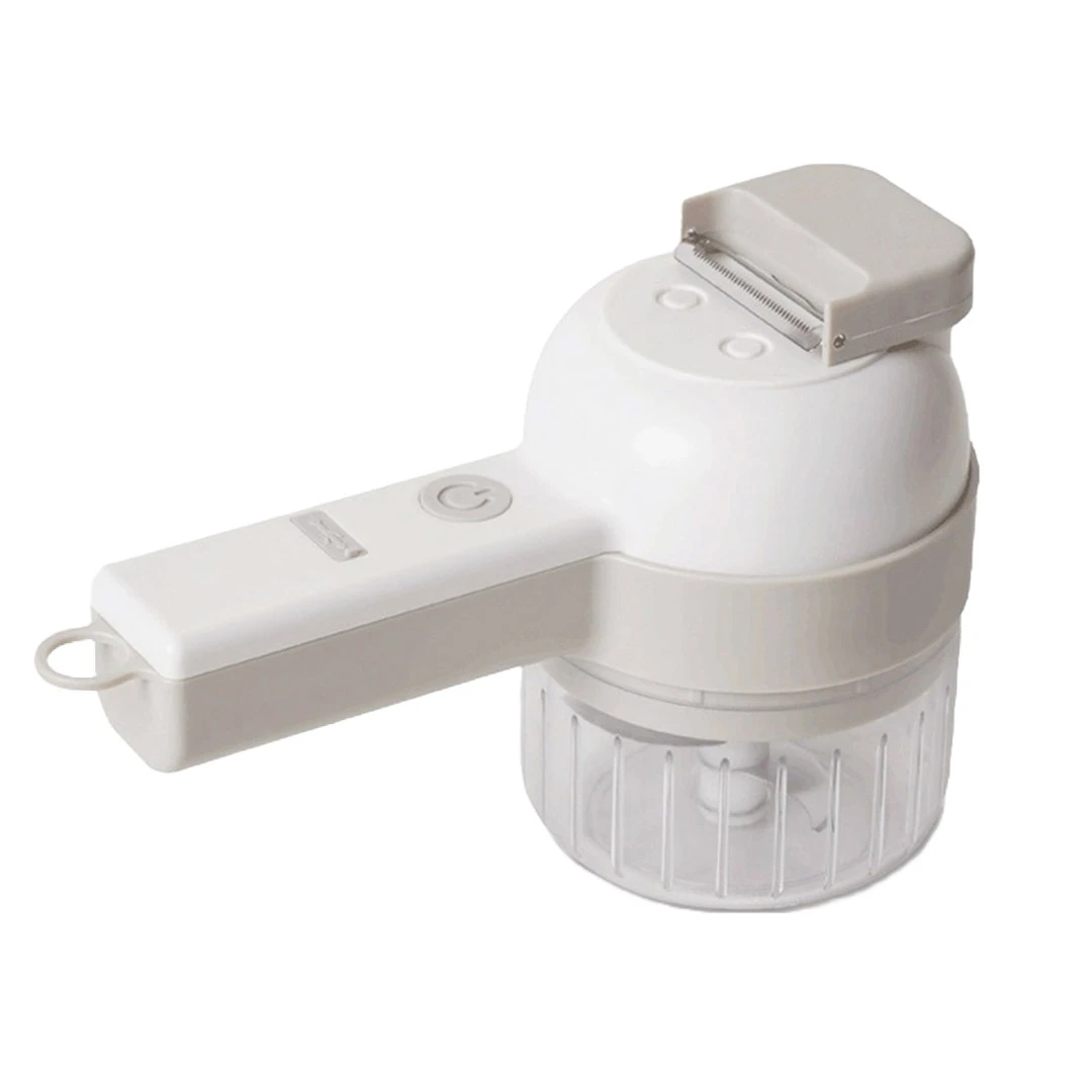 LUUoSvo2GnATRLRKwpWN49qOiUBe6GgA8vlYpEWY.webp Porodo 45W 4-in-1 Portable Handheld Food Chopper 1200RPM (LFS041) White - Image 1