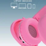 Moxedo Junior Poe Wireless On Ear Headphone - MXWH013 - Pink