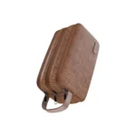 GREEN LION Stallion Clutch Bag -Brown